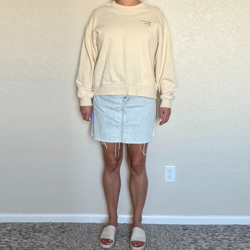 Uniqlo Denim Skirt Size 6
